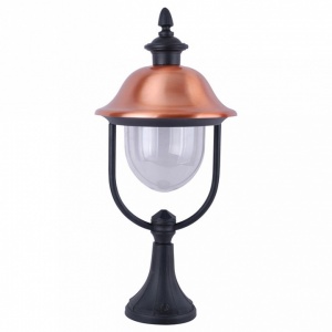 Наземный низкий светильник Arte Lamp Barcelona A1484FN-1BK