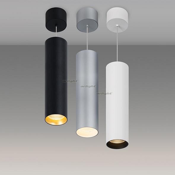 Подвесной светильник Arlight SP-POLO-HANG-LONG300-R85-15W Warm3000 (WH-GD, 40 deg) 027415