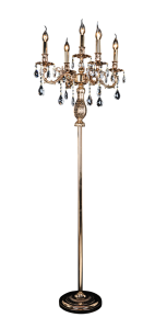 T1118/4+1E FGD+BK (1) Торшер Veneto Luce