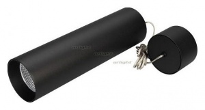 Подвесной светильник Arlight SP-POLO-HANG-LONG300-R85-15W Day4000 (BK-BK, 40 deg) 027372