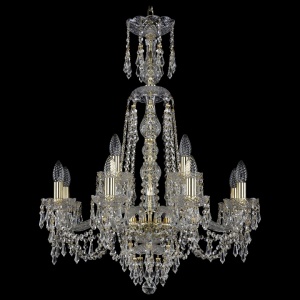 Подвесная люстра Bohemia Art Classic 11.23 11.23.8+4.220.XL-80.Gd.Dr