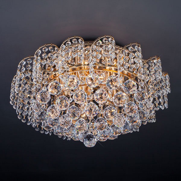 Потолочная люстра Eurosvet Charm 16017/9 золото Strotskis