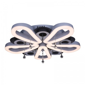 Светодиодная люстра 8493/5 WT+CR