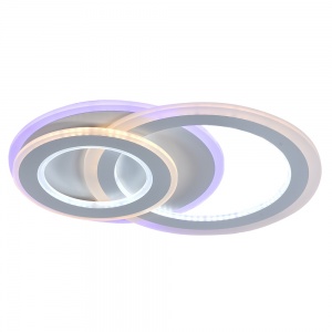 Светодиодная люстра 8778/2 WHT (BL+YL) 120W