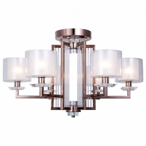 Люстра на штанге Newport 4400 4406/C black nickel