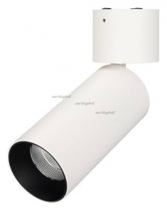 Светильник на штанге Arlight SP-POLO-SURFACE-FLAP-R65-8W White5000 (WH-BK, 40 deg) 027539