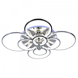 Светодиодная люстра 8832/8 CHR 256W+15W RGB