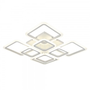 Светодиодная люстра 2375/4+4 WHT 200W