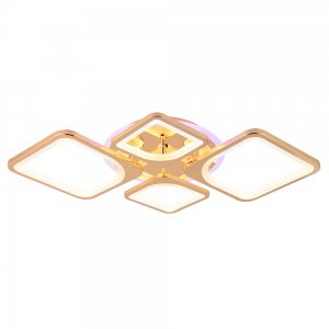 Светодиодная люстра 1537/2+2 FGD 142W (BL+YL)