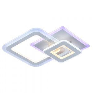 Светодиодная люстра 8795/2 WHT (BL+YL) 104W+28W