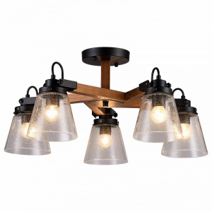 Потолочная люстра Rivoli Spartacus S5 BK Б0038088