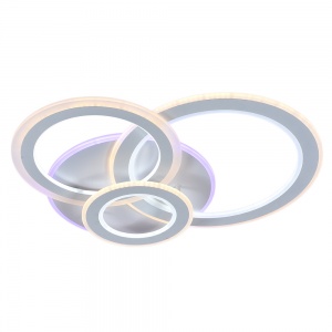 Светодиодная люстра 8778/3 WHT (BL+YL) 208W+42W