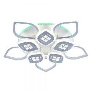 Светодиодная люстра 18067/5+5 WHT 250W+15W RGB