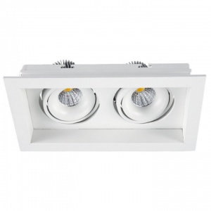 Встраиваемый светильник Ideal Lux Pixel PIXEL 112.2-7W*2-WT