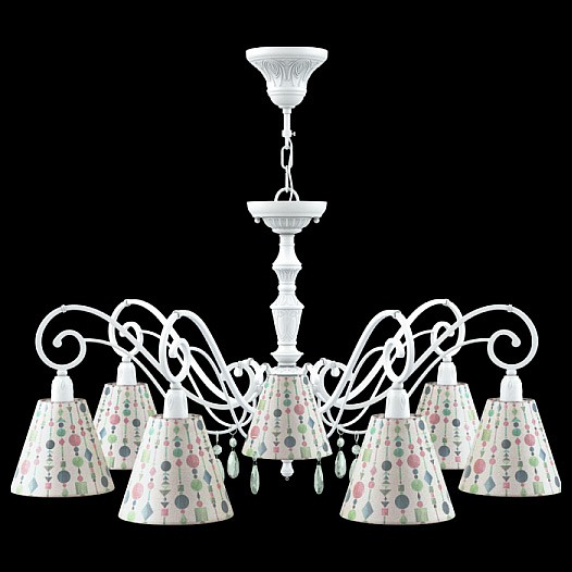 Подвесная люстра Lamp4You Classic 25 E3-07-WM-LMP-O-17-CRL-E3-07-GR-DN