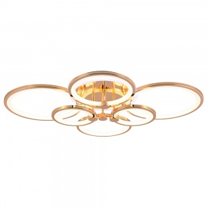 Светодиодная люстра 1277/6 FGD 198W (BL+YL)