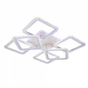 Светодиодная люстра 18029/6 WHT 216W BL+YL