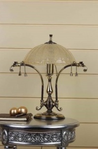 HT15046/1A FG+BK (1) Настольная лампа