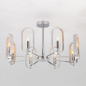 Люстра на штанге Eurosvet Magila 60077/8 хром