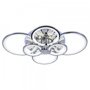 Светодиодная люстра 8832/6 CHR 168W+8W RGB