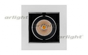 Встраиваемый светильник Arlight  CL-KARDAN-S102x102-9W Day (WH-BK, 38 deg)