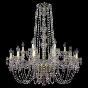 Подвесная люстра Bohemia Art Classic 11.24 11.24.12+6.300.h-94.Gd.V7010