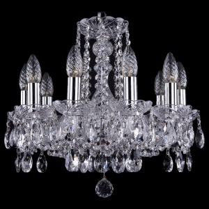 Подвесная люстра Bohemia Ivele Crystal 1402 1402/10/141/Ni