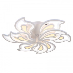 Светодиодная люстра 1273/6+3 WHT 342W