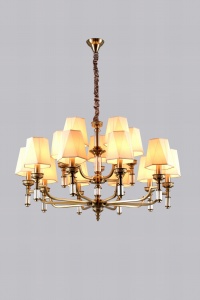 8679/10+5LT BRASS (1) Люстра Veneto Luce