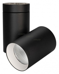 Светильник на штанге Arlight SP-POLO-SURFACE-TURN-R85-15W Warm3000 (BK-WH, 40 deg) 027567