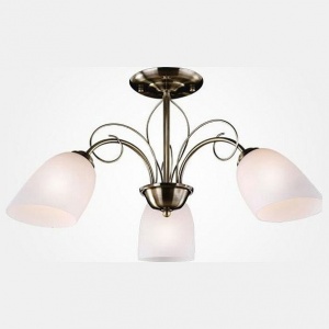 Люстра на штанге Eurosvet Stefanie 30107/3 античная бронза