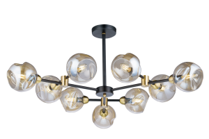 39710MD/9 MBK+AB (1) Люстра Veneto Luce