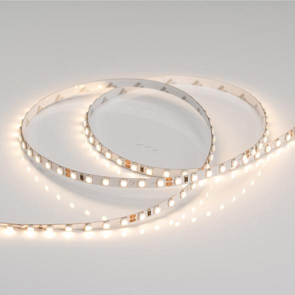Лента светодиодная [5 м] Arlight RT 2-5000 24V Warm3000 5mm 2x (3528, 600 LED, LUX) 024105(B)