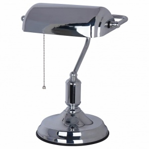 Настольная лампа офисная Arte Lamp Banker A2494LT-1CC