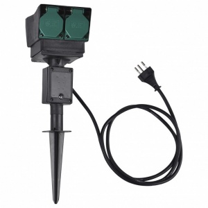 Блок розеток наземный SLV  1000873