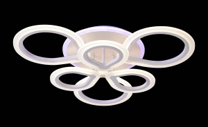 3015/3+3 WT+RGB (1/5) Люстра