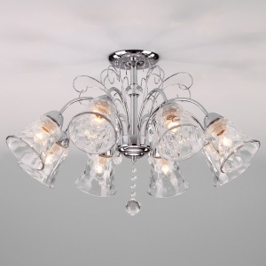 Люстра на штанге Eurosvet Norene 30157/8 хром