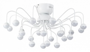 Потолочная люстра Arte Lamp Dexter A3619PL-24WH