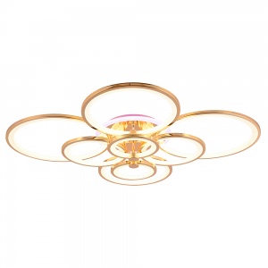 Светодиодная люстра 1277/8 FGD 286W (BL+YL)