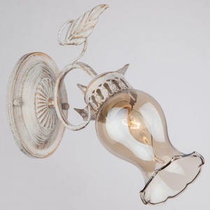 Бра Eurosvet Афелия 60021/1 белый с золотом