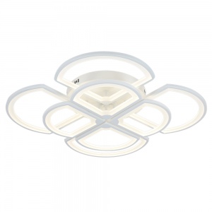 Светодиодная люстра 1609/4+4 WHT 232W