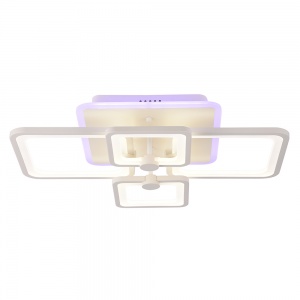 Светодиодная люстра 8783/4 WHT (BL+YL) 112W+28W