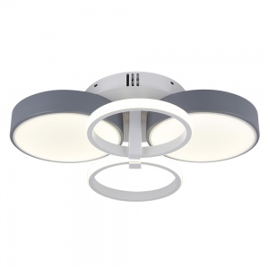 Светодиодная люстра 1706/2+2 WHT 120W