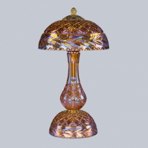 Настольная лампа декоративная Bohemia Ivele Crystal Ivele Crystal 4 1371L/3/25 G Shampan/M-1F