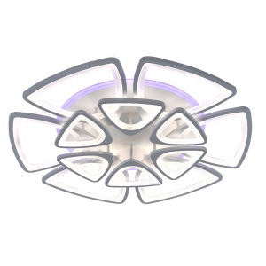 Светодиодная люстра 1264/6+6 WHT 324W RGB