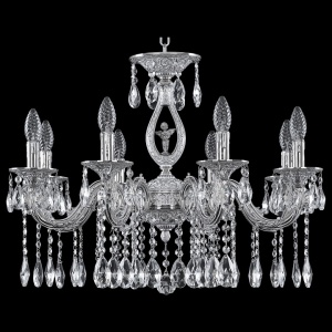 Подвесная люстра Bohemia Ivele Crystal 7101 71401/8/210 A NW FA10S