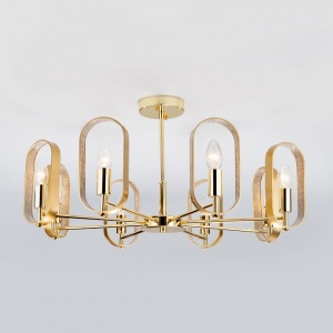 Люстра на штанге Eurosvet Magila 60077/8 золото