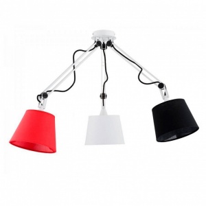 Потолочная люстра Alfa Fog Melan? 60123 (абажур 83189)