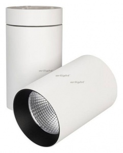 Светильник на штанге Arlight SP-POLO-SURFACE-TURN-R85-15W Day4000 (WH-BK, 40 deg) 027563