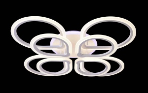 3015/4+4 WT+RGB (1) Люстра